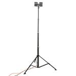 4.2m Height Pneumatic Telescopic Mast Tower Light 4x50W LED lamps mounted with