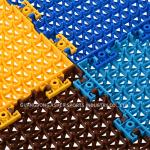 PP Material Interlocking Tiles For Basketball Court Indoor Temperature Proof