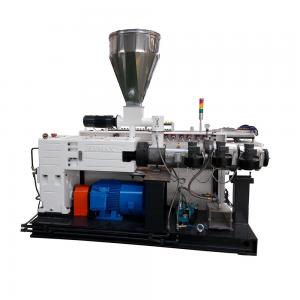 China PVC Twin Screw Extruder Conic Twin Screw Extruder Machine ZS65/132 Output 12 Tons Per Day wholesale