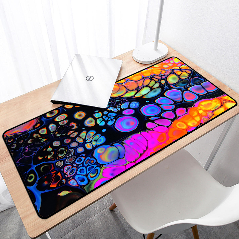 NO Wireless Charging Private Mold Colorful Custom Print Mouse Pads for Keyboard Desk Mats