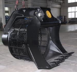 China 2.1m3 Soil Screener For Excavator Screening Bucket 1500kg Agriculture wholesale