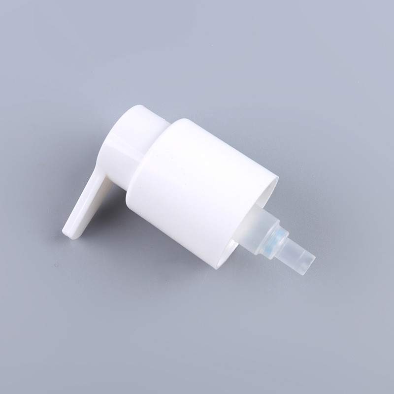 smooth left right opening cosmetic lotion pump sprayer head plastic lotion pump head