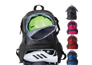 China Polyester Nylon Gym Exercise Equipment Bag Thickened With Shoes Compartment wholesale