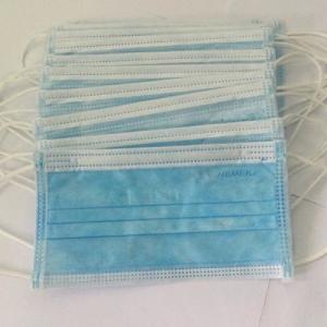 China Non Sterilize Disposable Face Mask High Bfe Waterproof Eco Friendly For Adult wholesale