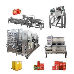 China 380V Stainless Steel Tomato Processing Line For Ketchup Production wholesale