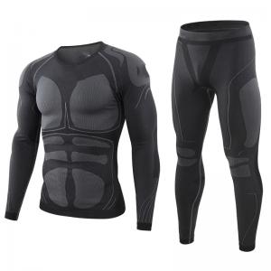 China Classic Military Tactical Shirt Set Solid Color Thermal Underwear Suit wholesale