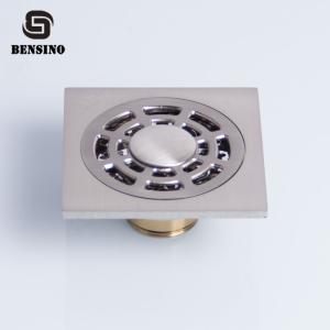 China Water Droplets Pattern 100*100mm Square Floor Drain Strainer wholesale