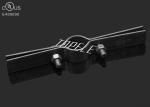 UL Certified Steel Riser Pipe Clamp with Two Bolt, Pipe Hanger - Black
