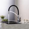 Buy cheap Chrome Lever Handle Kitchen Tap Hot And Cold Flexible Colorful Hose from wholesalers