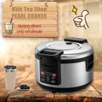 2200W 16 Quart 2.7KG Sago Tapioca Pearl Cooker For Cake Shop