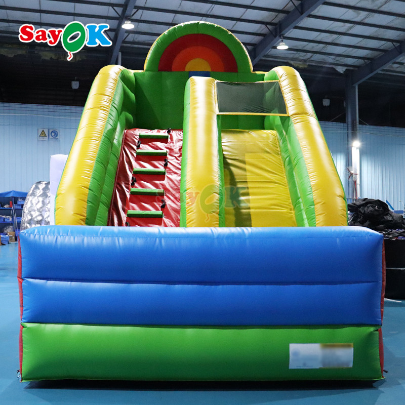 Sayok Inflatable Bounce Slide Inflatable Castle Jumping Combo Slide Bounce House Inflatable Slide For Kids