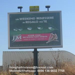 China customized aluminium prism quick post rotating panel billboard wholesale