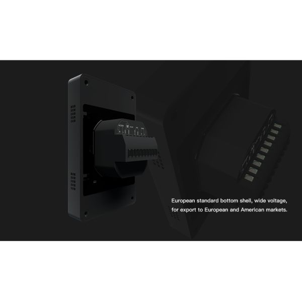 Smart LCD Color Screen Room Thermostat With CO2 Humidity Sensor Fan Control