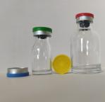 Industrial Medicine Amber Glass Jars With Rubber Stoppers And Corks