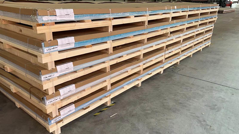 H32 5454 5182 5052 Aluminum Sheet For Cylindrical Tank Truck