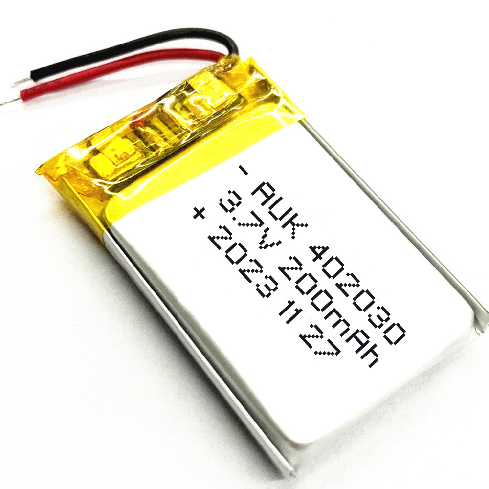 Bluetooth Lithium Polymer Battery 200mah 3.7v LiPo 402030 High Capacity