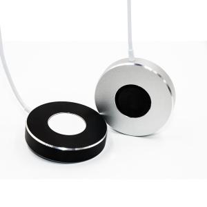 China Aluminum Qi Wireless Charging Pad Smart Sensor Wireless Charger With Cable wholesale