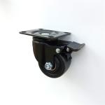 Custom Small Furniture Light Duty Caster Wheels 55mm Red Black Blue