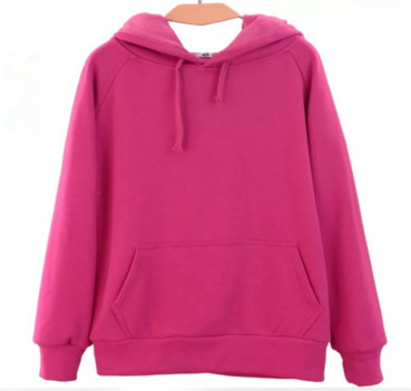High quality of durable and good thermal for casual sportwear hoodie velboa knitted fabric