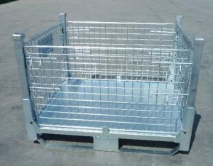 China Warehouse Metal Foldable Pallet Box wholesale