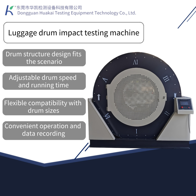 High-quality Luggage Roller Drop Testing Machine Luggage Roller Drop and Impact Testing Equipment Roller Impact Testing Machine