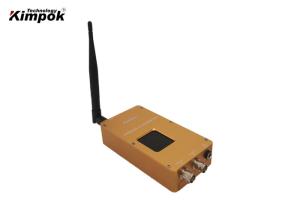 China Real Time Transmission FM Radio Transmitter 1.2Ghz Wireless Audio Video Sender wholesale