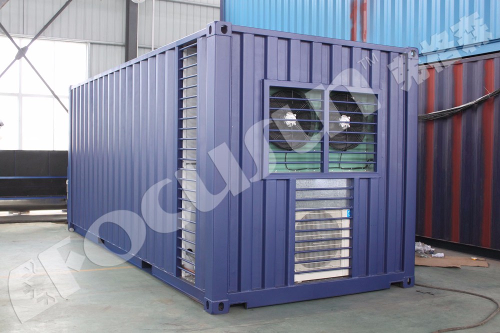 960kg Containerized Direct Refrigeration Block Ice Machine OEM