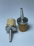 Factory Wholesale Stainless Steel Dasher Top with Cork Stopper for 20mm Ceramic