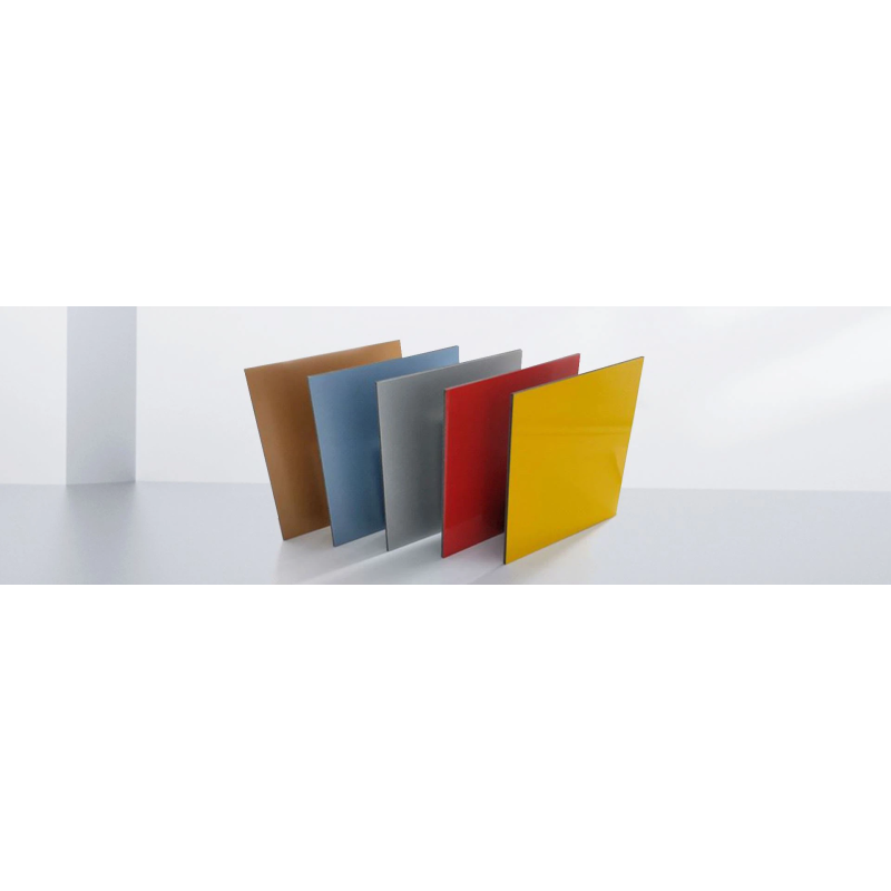 A2 3-5MM Fire Resistance Antiscratch Aluminium Composite Panel Fireproof Acp Sheet For Wall Cladding Lightweight 1220mm