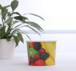 Colorful Paper Ice Cream Cups Wholesale Insulated Paper Cups for Cold Drink