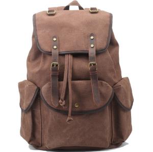 China 2016 new canvas shoulder bag Europe retro bag leisure backpack schoolbag wholesale