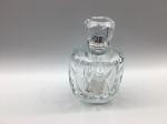 Surlyn Cap Clear Glass Perfume Bottle Electroplating For Aromatherapy