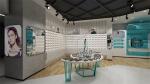 Moisture Resistance Oakley Sunglasses Cabinet MDF Oakley display cabinet