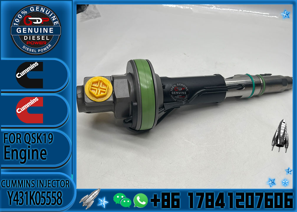 Brand New Diesel High Pressure Common Rail Fuel Injector Y431K05558 Y431K05417 4964170 4964171 2867149 For QSK19 Diesel Engine