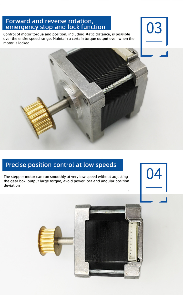 Faradyi Custom Factory Price Closed Loop Stepper Motor High Torque 12V 24V 42 Series Brushless Stepper Motor