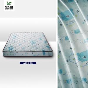 China Good Elasticity 65-90gsm Mattress Cover Fabric Cartoon Design wholesale