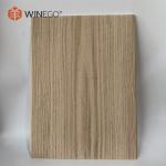 Noise Reduction Woodgrain Print PET Decorative Acoustic Panels 9mm Thick