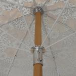 1.8 M Wooden Luxury Windproof Beach Umbrella With Tassels Parasol Pagoda Hawaii