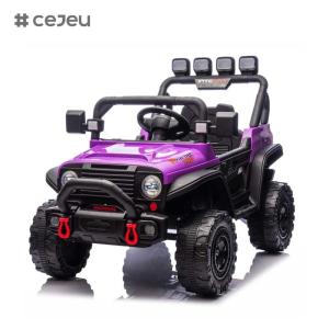 China CJ-HP-018SJ 4 Wheel Drive Powered UTV Models Good Choice Rear Storage Space 2 Speeds Available Colorful Purple Black Pink Blue Plastic Car wholesale