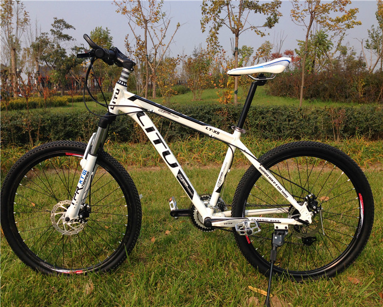 Godd quality OEM special 6 spoke one wheel Shimano 21 speed light 6061 aluminium mountain bicycle for travel