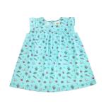 Summer Outlet Flower Decorate Baby Dress in Shoulderless Style for Toddlers'