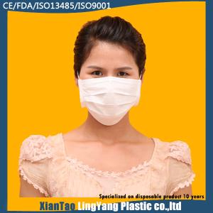 China Medical Product Disposable Nonwoven 3ply Face Mask Ear Loop,different color wholesale