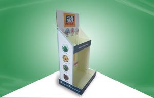 China Two Shelf cardboard counter display stands , pos counter display To Selling Madicine on sale