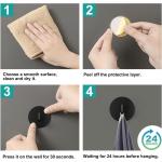 Sturdy Stainless Steel Strong Adhesive Heavy Duty Waterproof Shower Hook