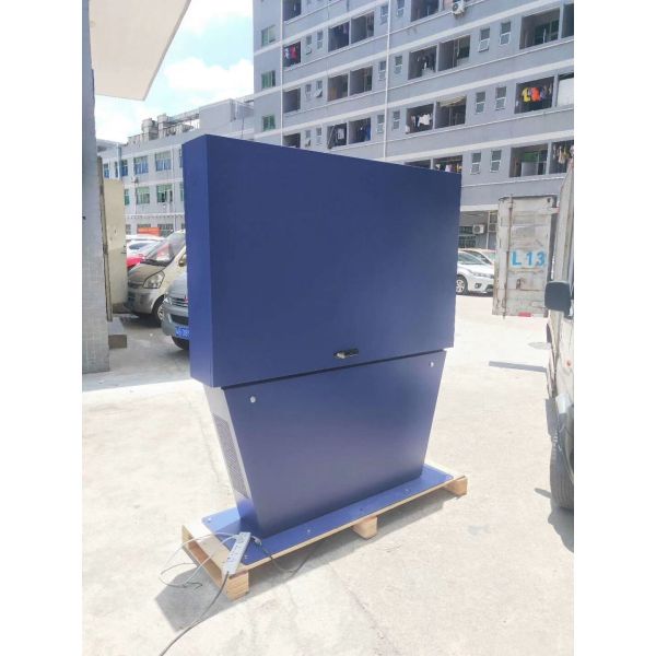 65 Inch Android Touch Screen Kiosk High Brightness Dust Resistant Energy Saving