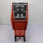 175L HDPP Nylon All Plastic Shopping Carts Warehouse Supermarket Shopping