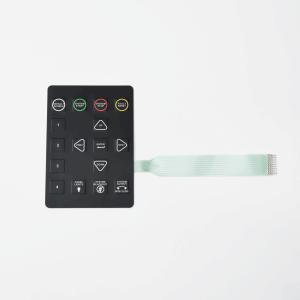 China Waterproof Silicone Rubber Membrane Keypad With Silk Printing Laser Etching wholesale