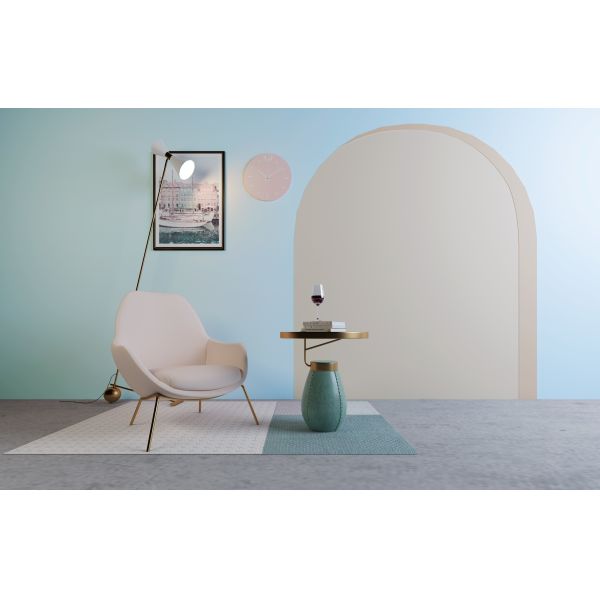 Interior Wall Paint Specific Anti-Mold Mildew Resistant Moisture-Curing Formula for coastal humid climate