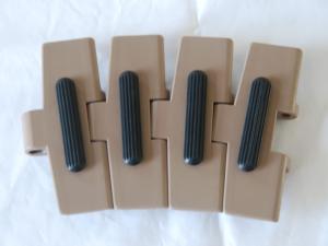 China Flat top chains LF880TAB CONVEYOR CHAINS WITH RUBBER INSERTS derin chains food grade wholesale