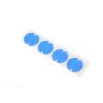 0.3~10mm 2.5W/m·K Blue Color LED Light Insulation Silicone Sheet